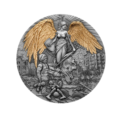 2oz Silver Coin Guardian Angel - T&S Coins