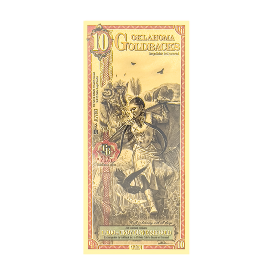 10 Goldback - Oklahoma