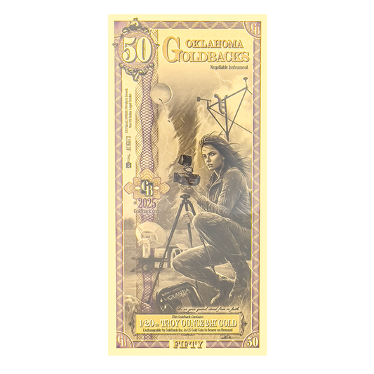 50 Goldback - Oklahoma