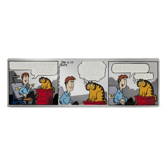 Nickelodeon - Garfield Comic Set - First Ever: 2 - 1oz Silver Coin