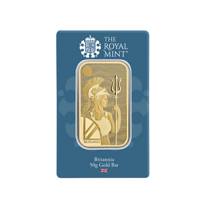 50g Britannia Gold Bar
