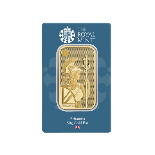 50g Britannia Gold Bar