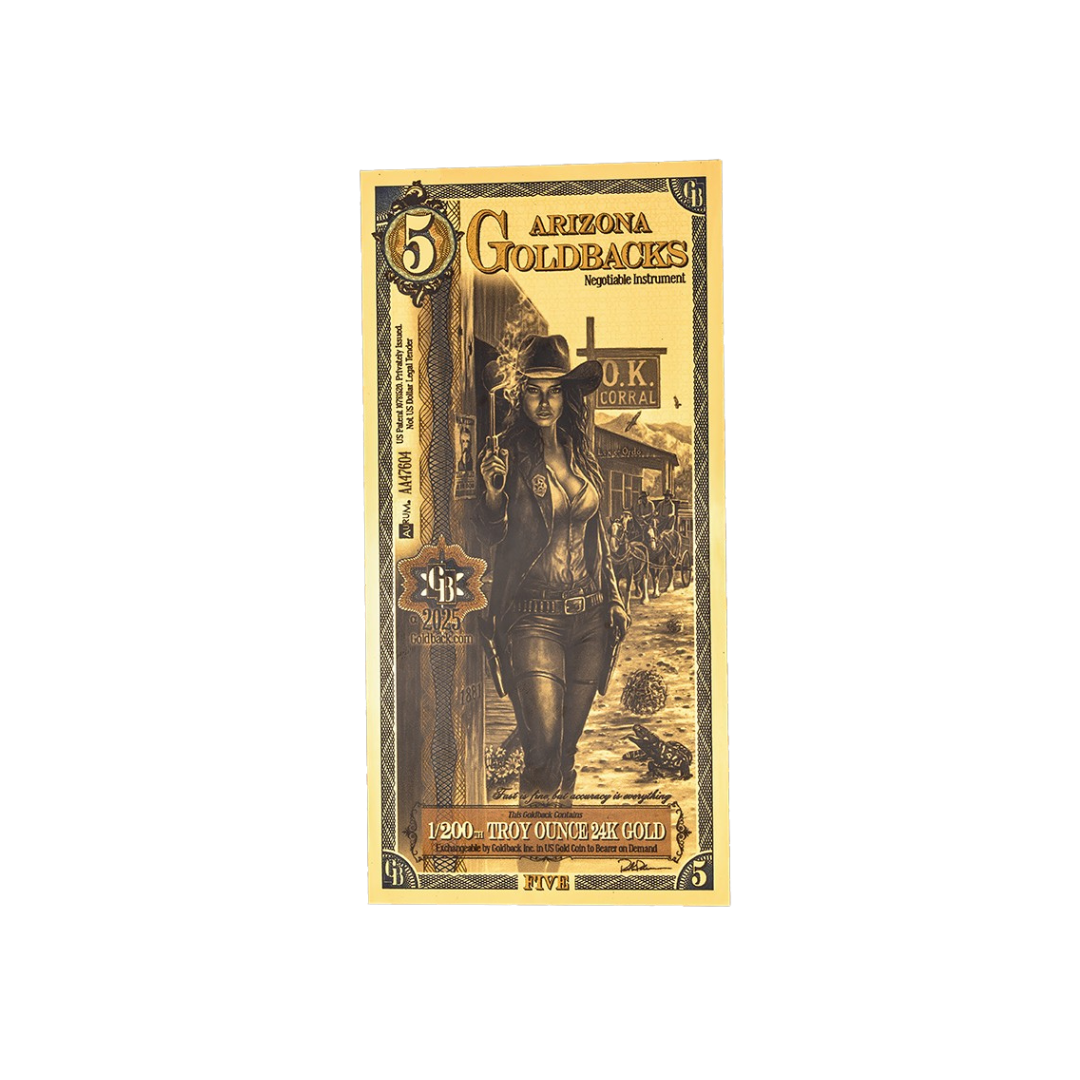 5 Goldback - Arizona