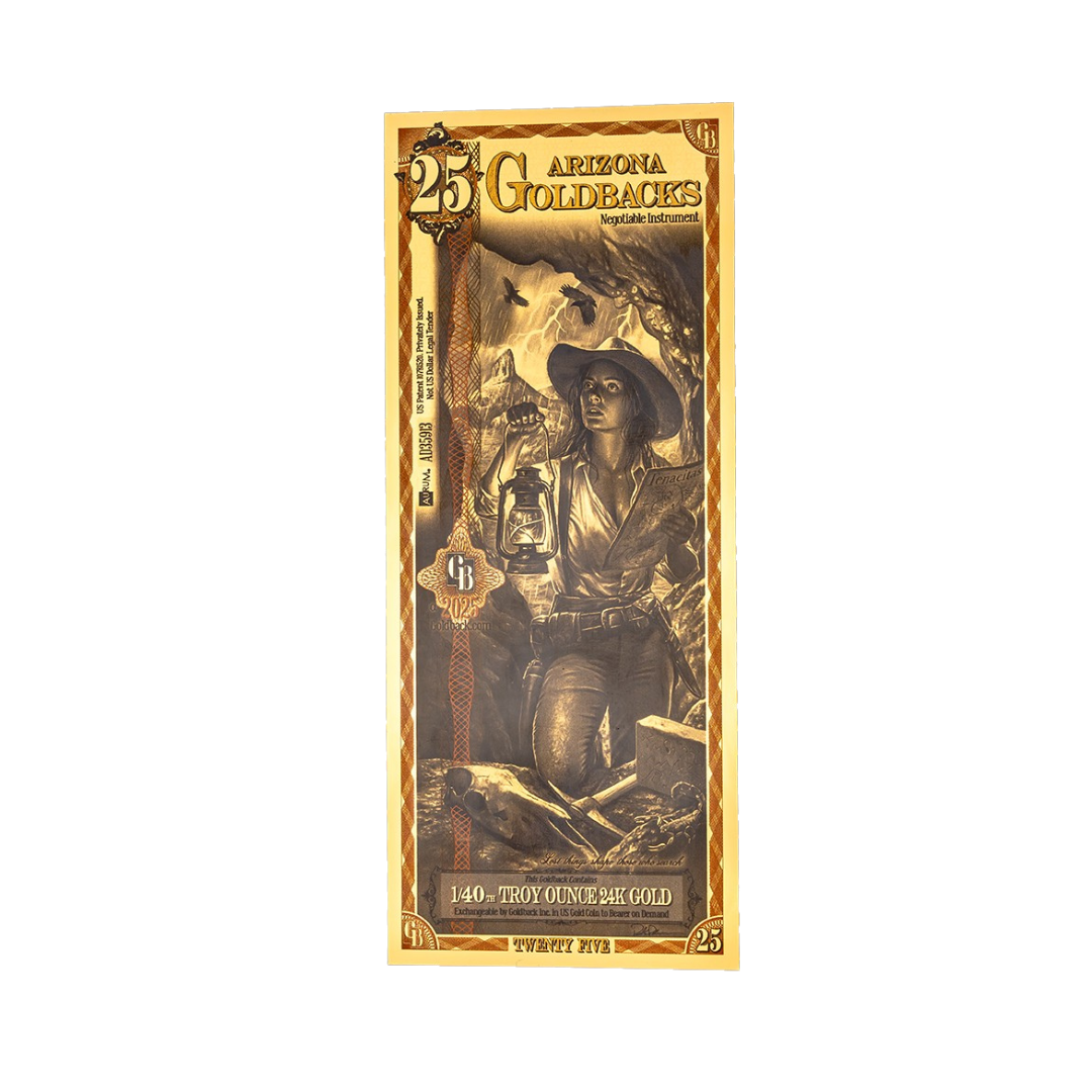 25 Goldback - Arizona