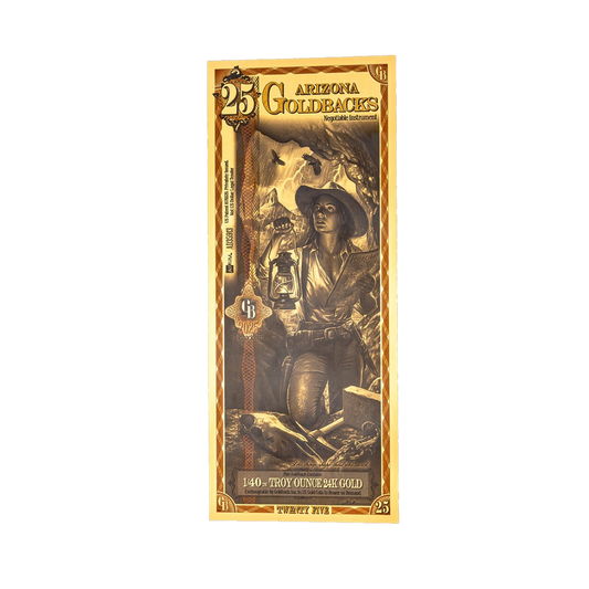25 Goldback - Arizona