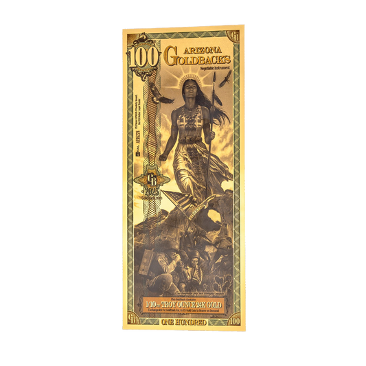 100 Goldback - Arizona