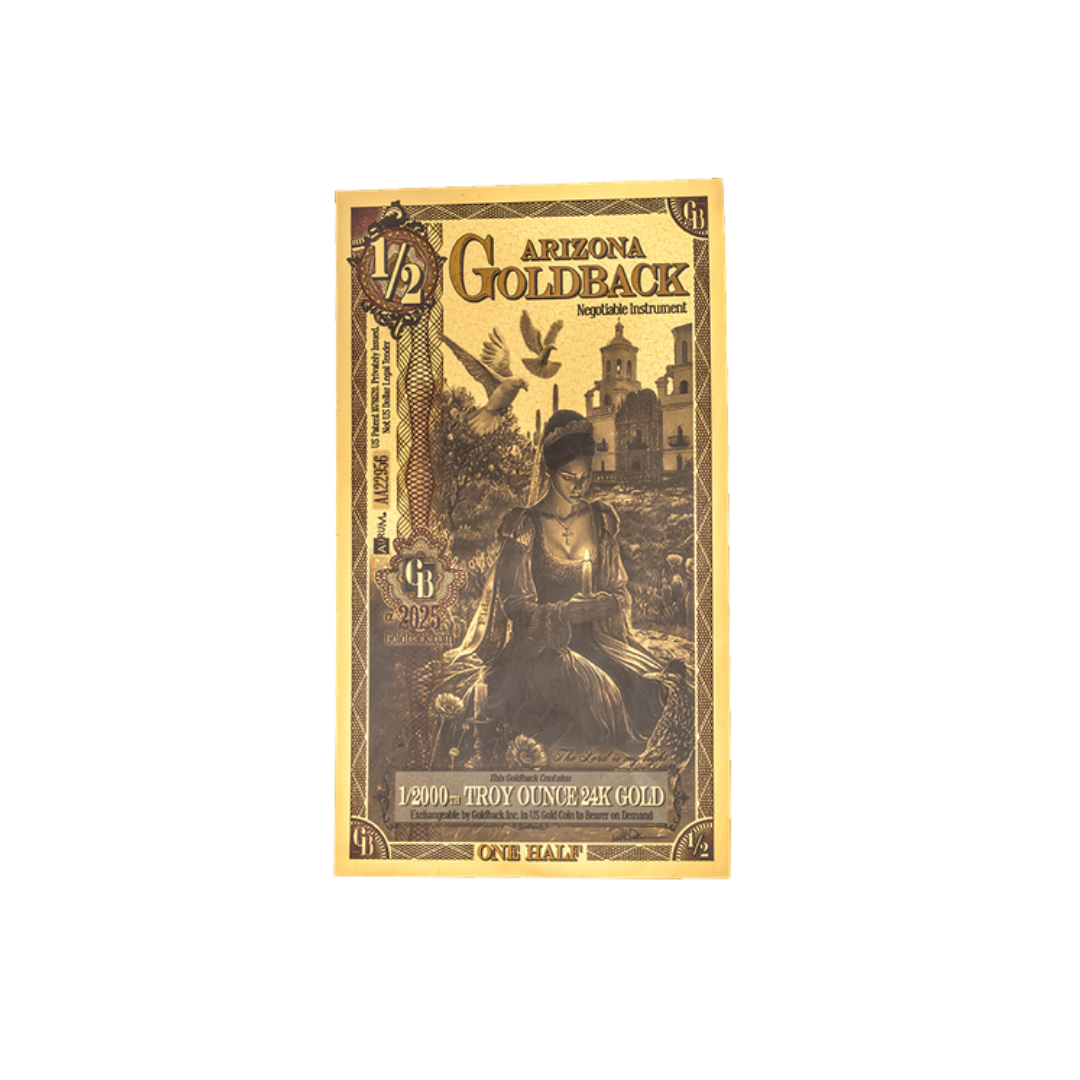 1/2 Goldback - Arizona