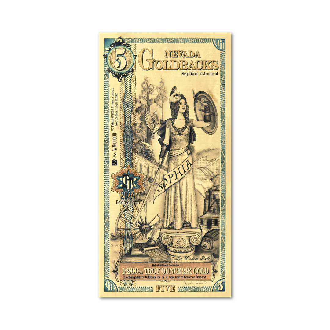 5 Goldback - Nevada