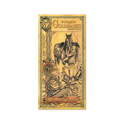 5 Goldback - Wyoming