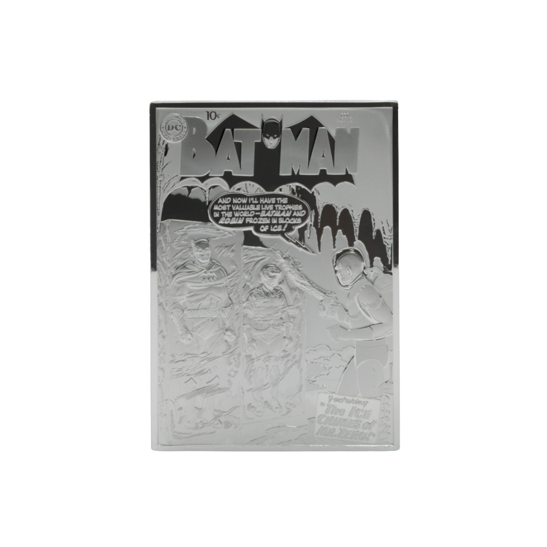 Warner Bros - 90 Years of DC Comics Silver Age -6. Batman #121 3oz Silver Coin