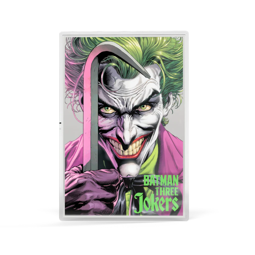 DC - Batman Three Jokers - The Clown 1oz Silver Foil