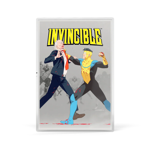 Skybound Invincible Season 3 Poster 1oz Silver Foil