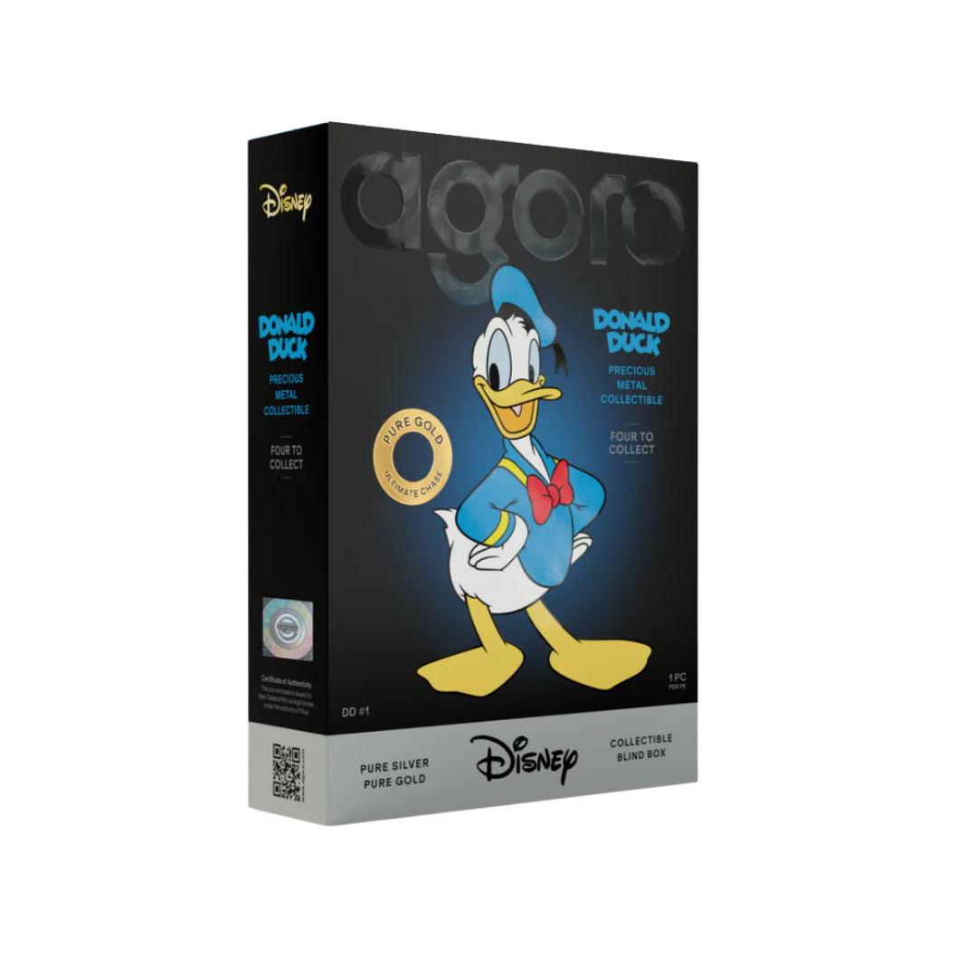 Disney - Donald Duck Blind Box - 1/2oz Silver Coin
