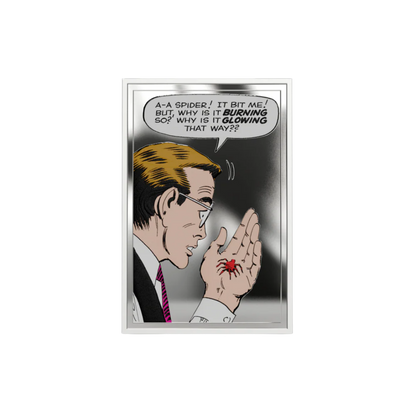 Marvel - Spider-Man Iconic Moments - 2. The Bite That Changed Everything 1oz Silver Coin