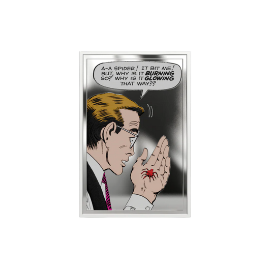 Marvel - Spider-Man Iconic Moments - 2. The Bite That Changed Everything 1oz Silver Coin