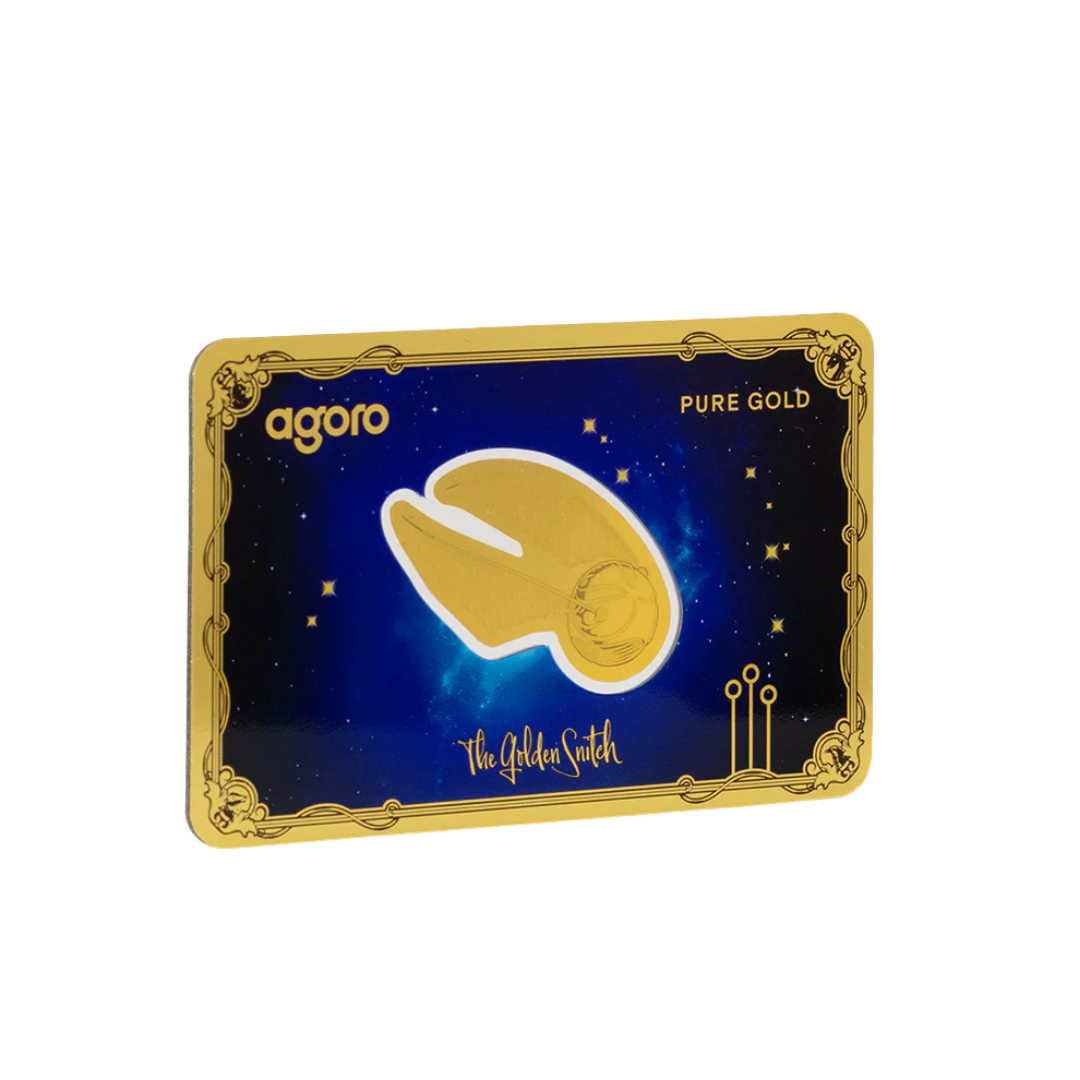 Harry Potter 25 Years of Magic - The Golden Snitch 0.1g 999 Gold Coin