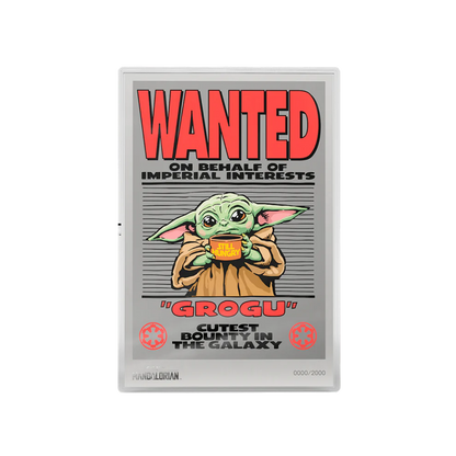 The Mandalorian - Wanted: Grogu 5g Silver Foil