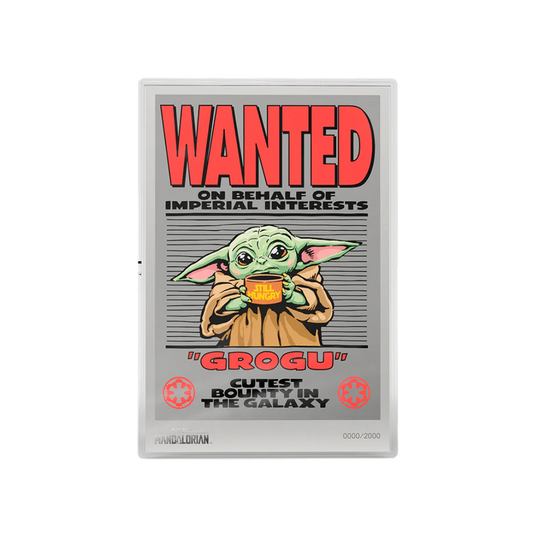 The Mandalorian - Wanted: Grogu 5g Silver Foil
