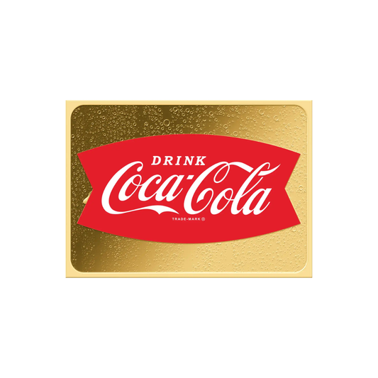Coca-Cola "Drink" in Gift Box - Gold Gift