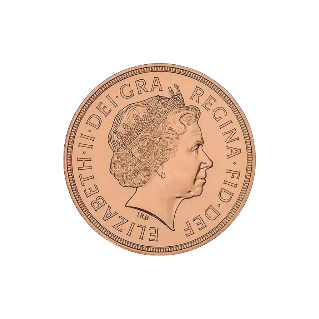 Gold Sovereign - Elizabeth II - Fourth Portrait - 2002 - Golden Jubilee