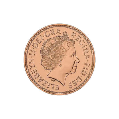 Gold Sovereign - Elizabeth II - Fourth Portrait - 2002 - Golden Jubilee