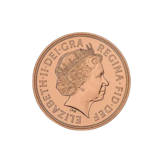 Gold Sovereign - Elizabeth II - Fourth Portrait - 2002 - Golden Jubilee