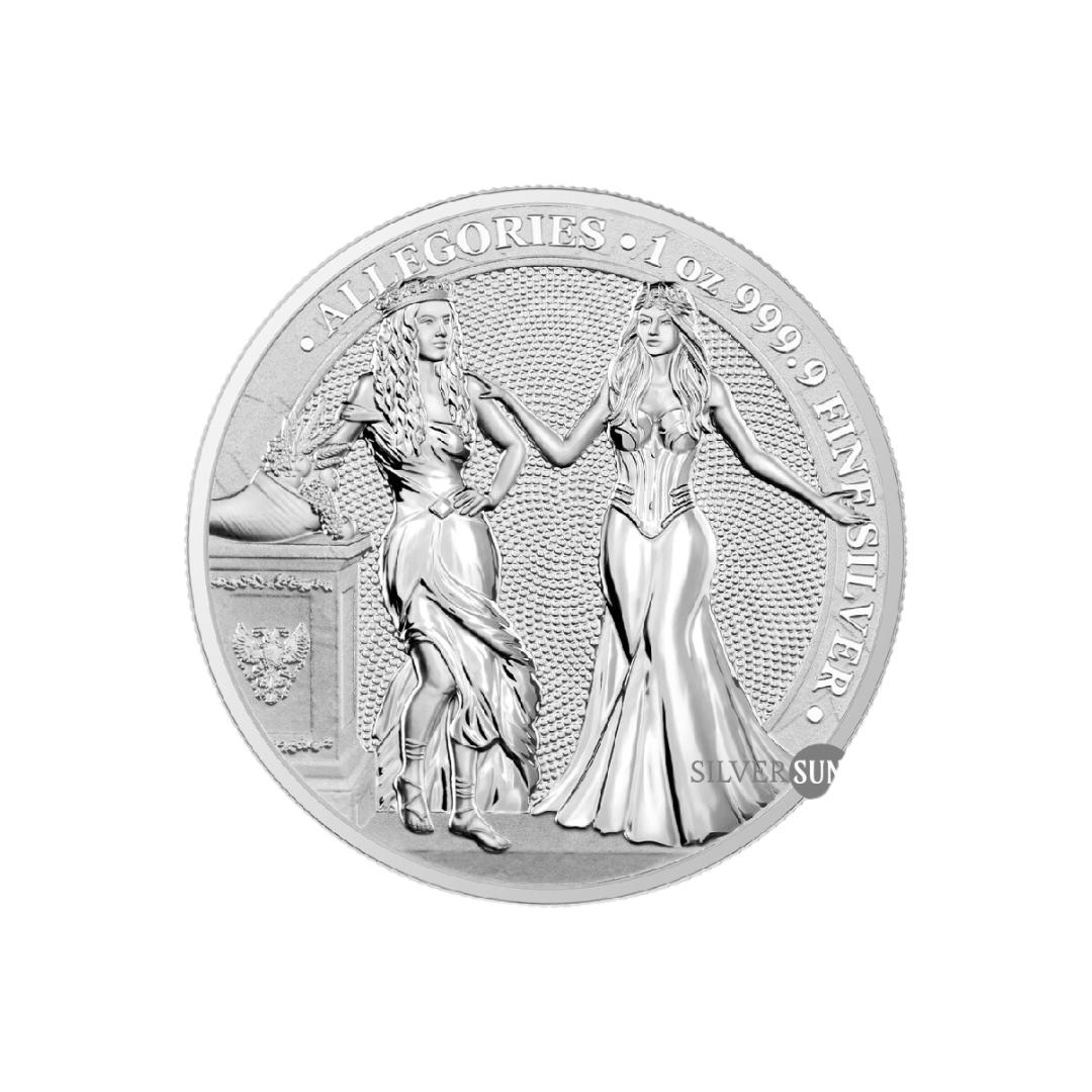 2020 Germania Allegories 1oz Silver Coin