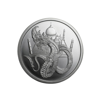 World Of Dragons "The Indian" Silver 1oz Coin