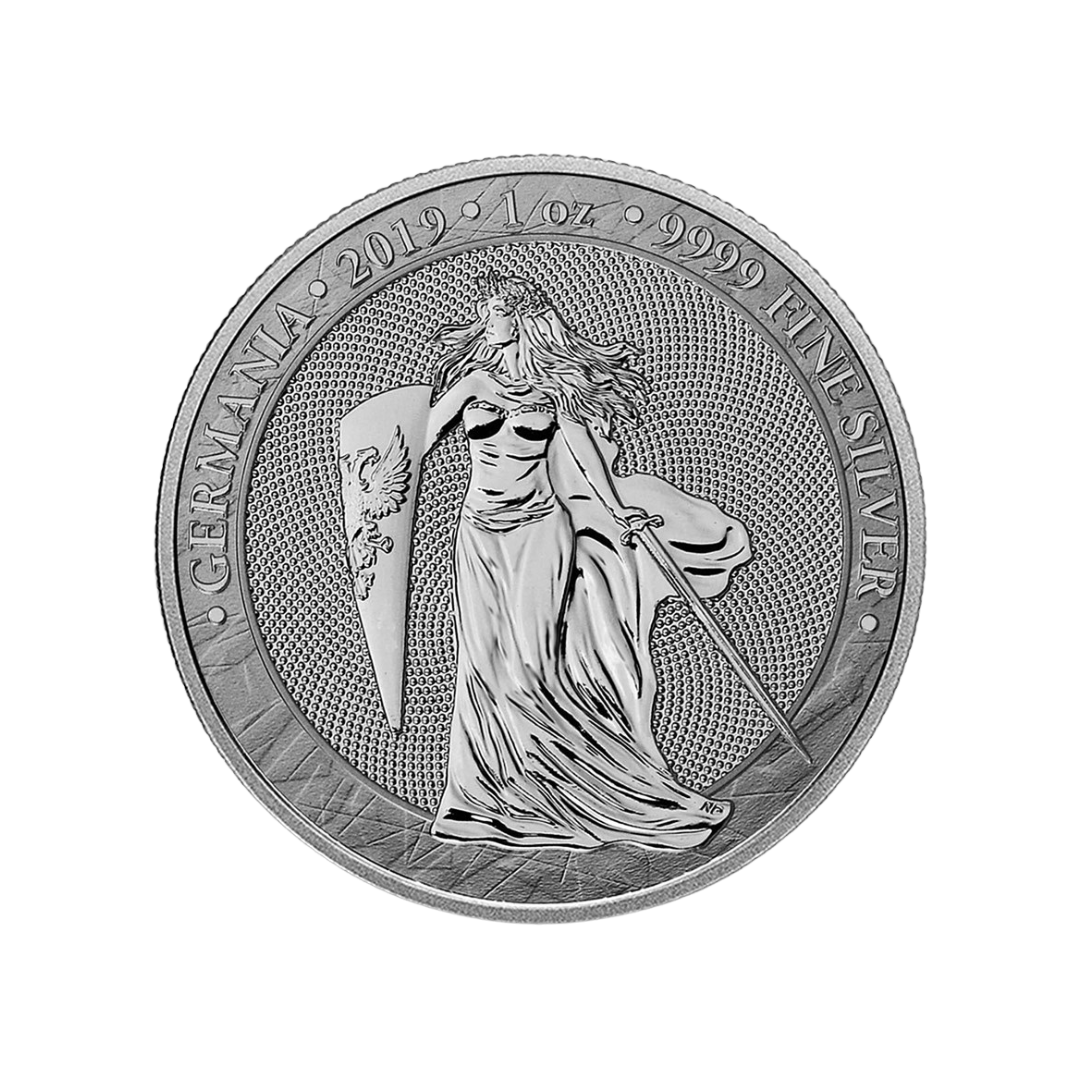 2019 Germania Mint Allegories Series 1oz Silver Coin