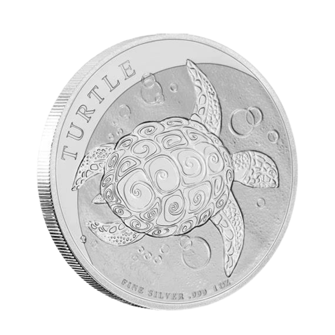 2020 Hawksbill Turtle 1oz Silver Coin