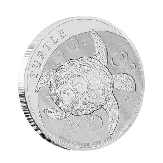 2020 Hawksbill Turtle 1oz Silver Coin