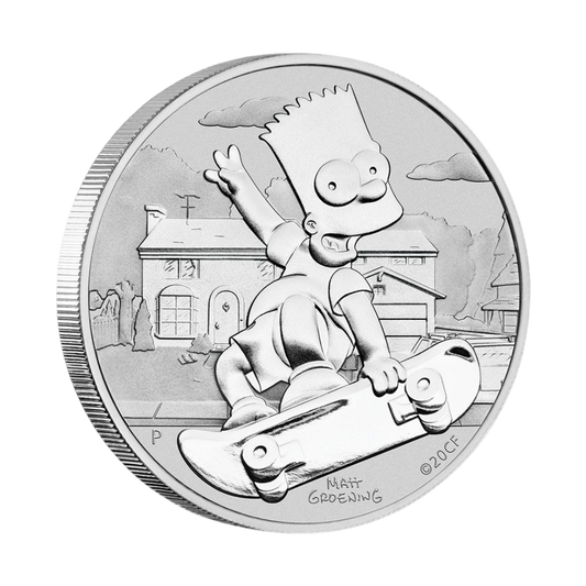 2020 Bart Simpson –1oz Silver Coin