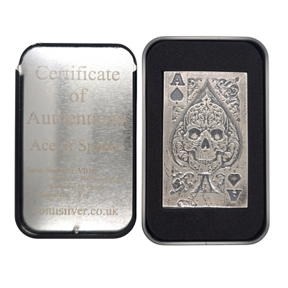 Volui Silver - Ace of Spades 52g Silver Bar