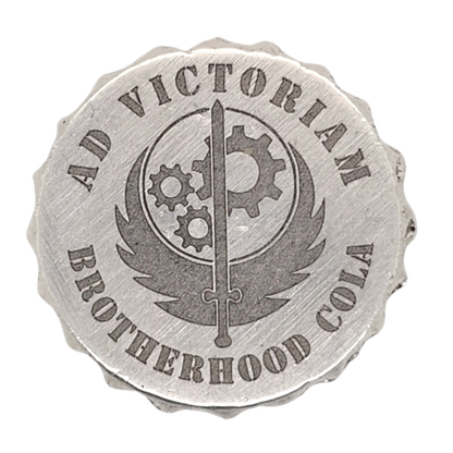 Volui Silver - Ad Victoriam 36g Silver Bottle Cap