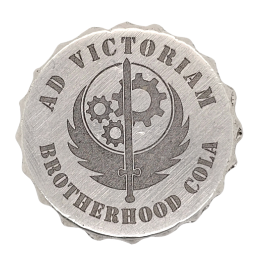 Volui Silver - Ad Victoriam 36g Silver Bottle Cap