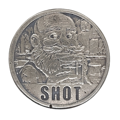 Volui Silver - Shot/Pint Version 3 31g Silver Flip Coin