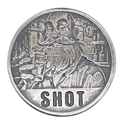 Volui Silver - Shot/Pint Version 2 30g Silver Flip Coin