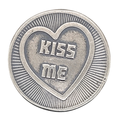 Volui Silver - Kiss Me/Bite Me 30g Silver Flip Coin