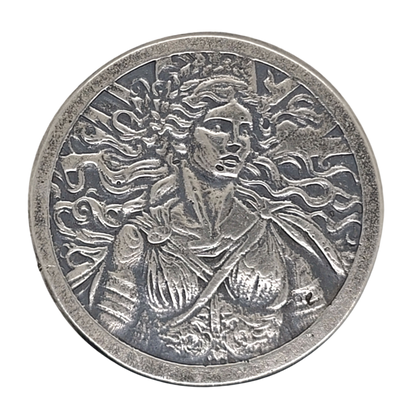 Volui Silver - Una And The Lion British 32g Silver Flip Coin
