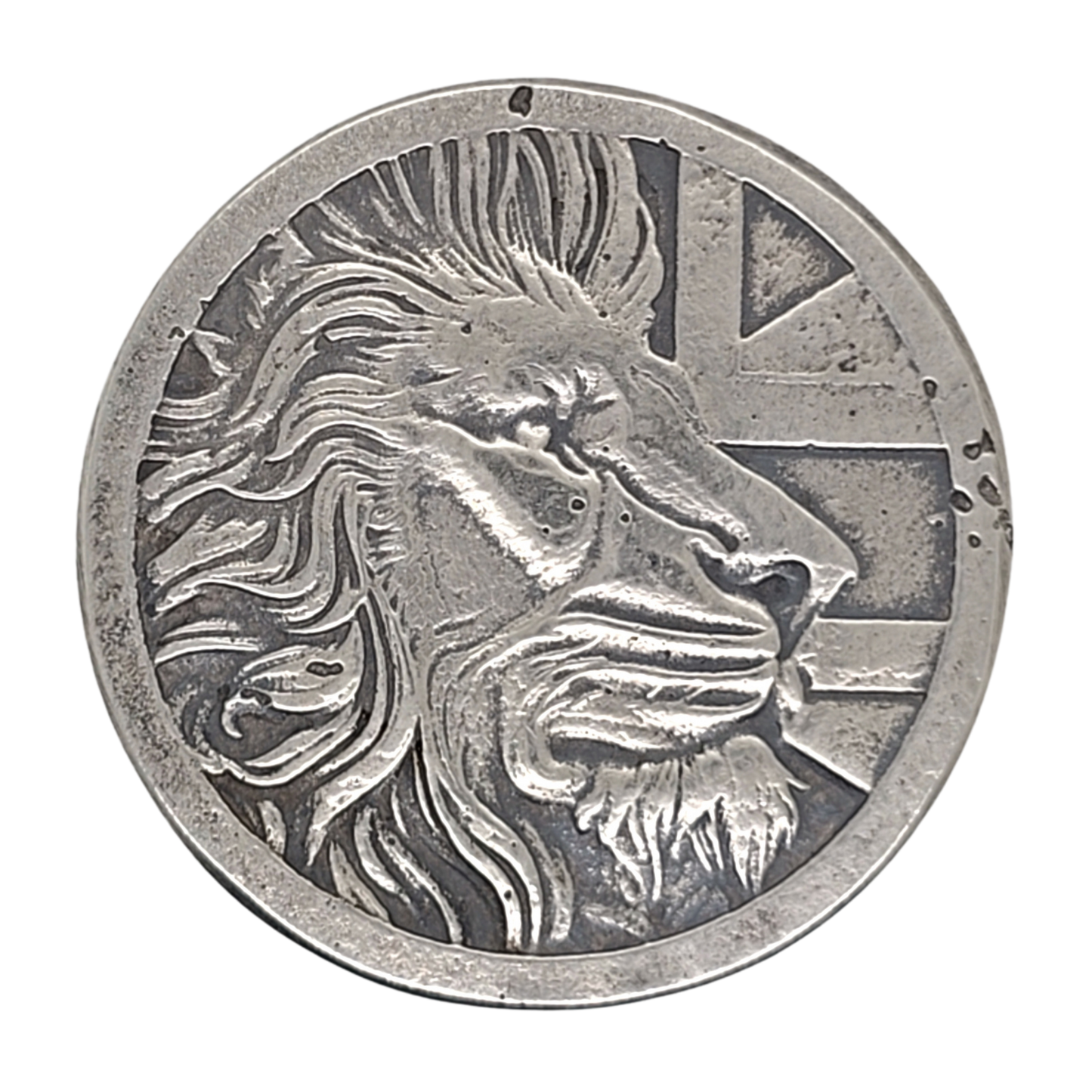 Volui Silver - Una And The Lion British 32g Silver Flip Coin