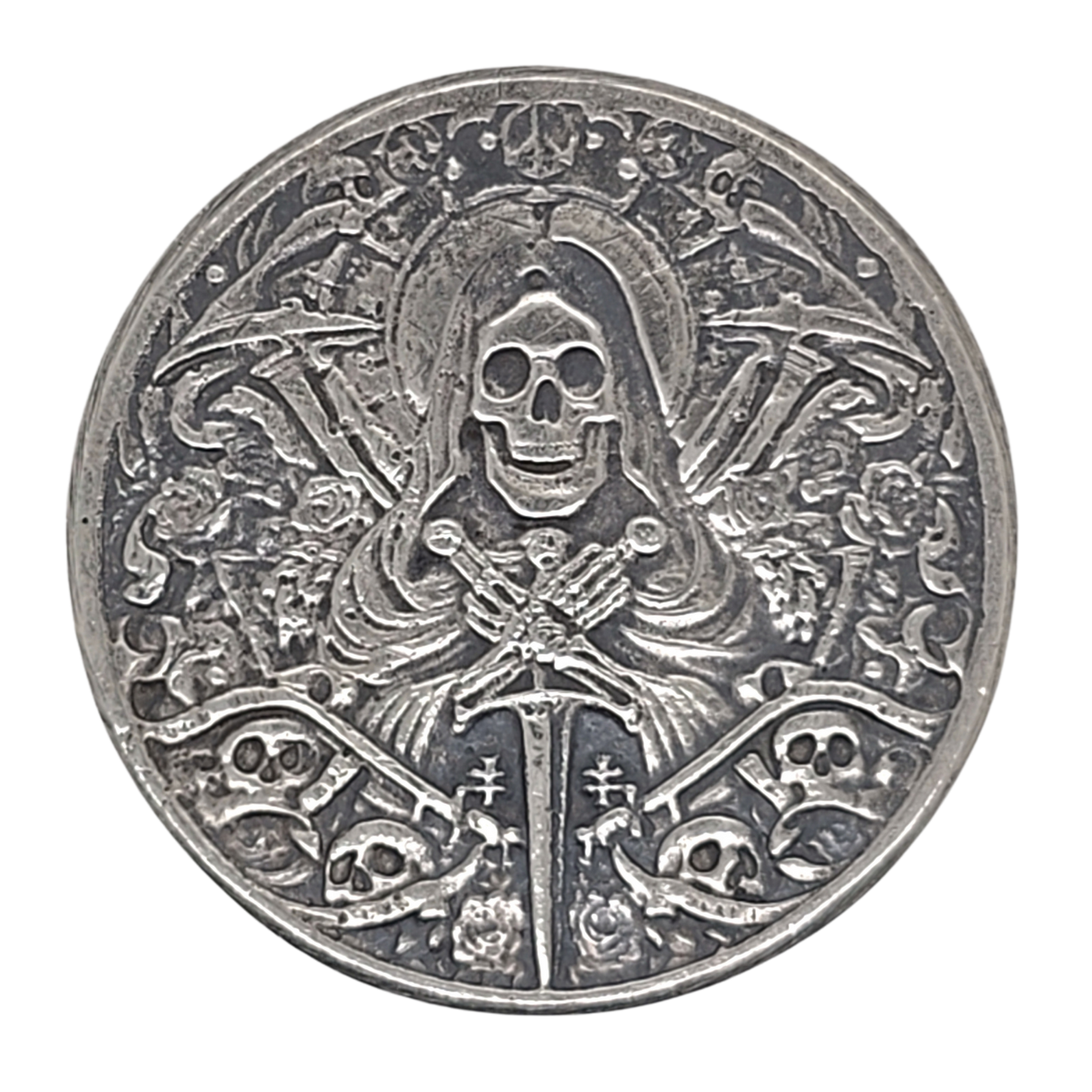 Volui Silver - Good/Bad 34g Silver Flip Coin