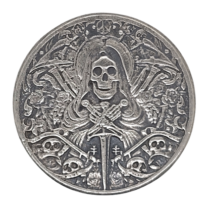 Volui Silver - Good/Bad 34g Silver Flip Coin