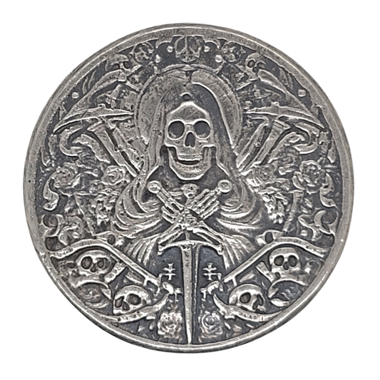 Volui Silver - Good/Bad 34g Silver Flip Coin