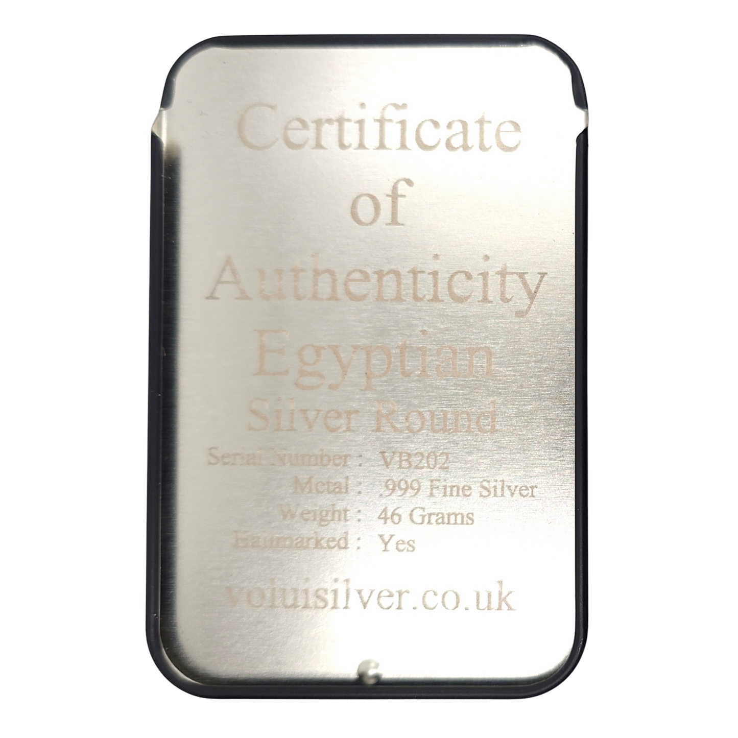 Volui Silver - Egyptian 46g Silver Round