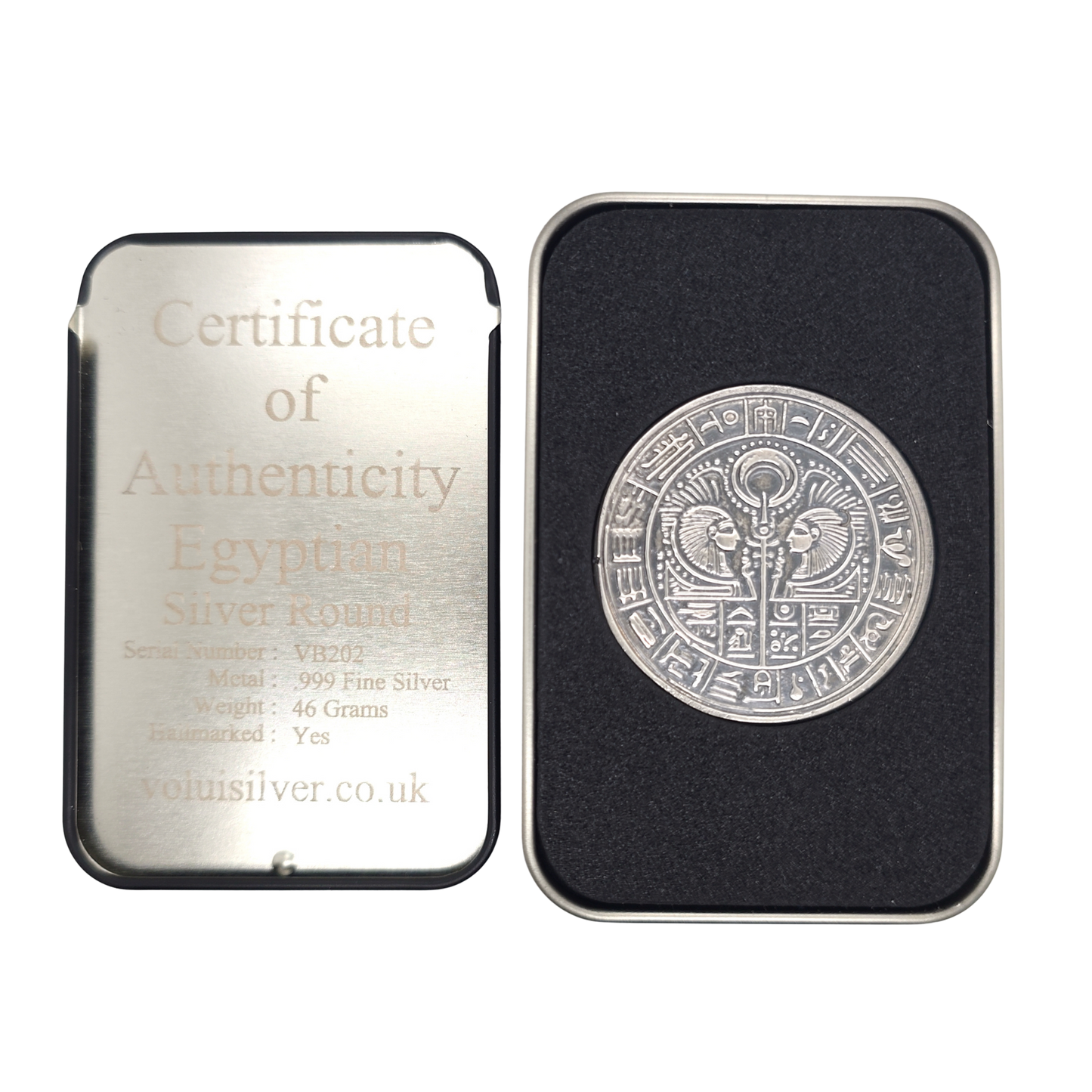 Volui Silver - Egyptian 46g Silver Round