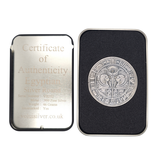 Volui Silver - Egyptian 46g Silver Round