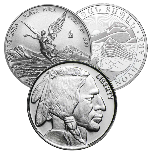 1/2oz Silver Coins (Best Value)