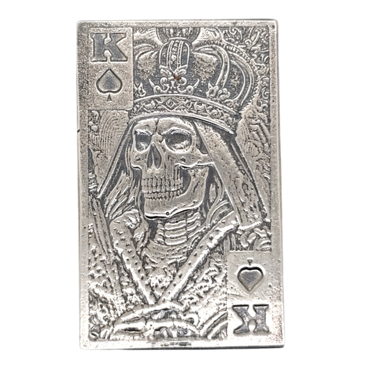 Volui Silver - King of Spades 55g Silver Bar