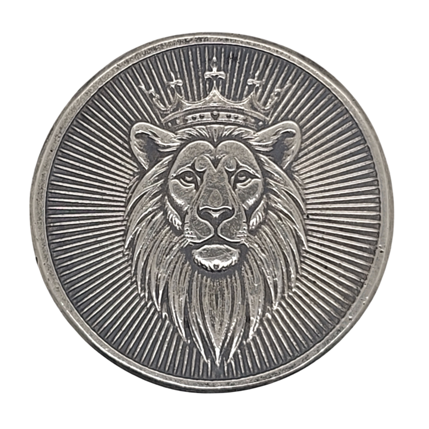 Volui Silver - Una/Lion 38g Silver Flip Coin