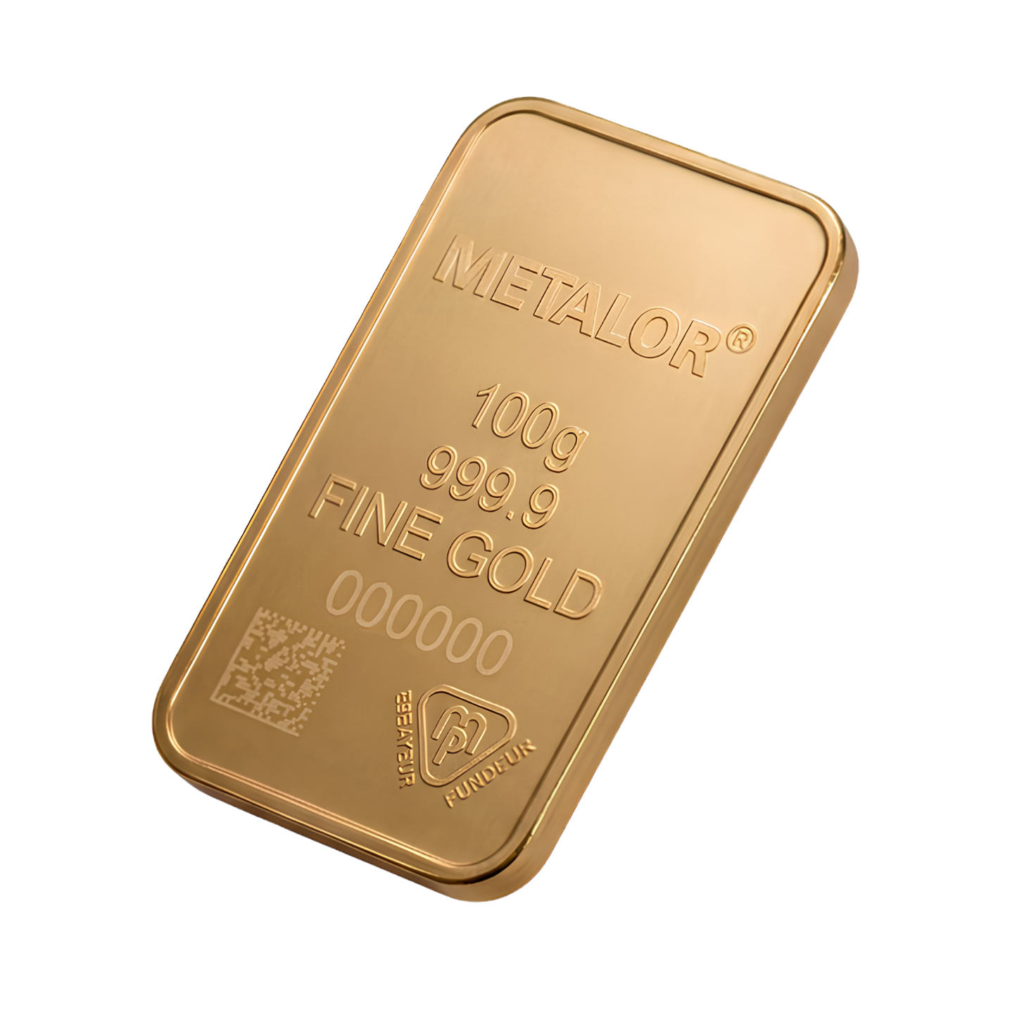 Metalor 100g Wafer Gold Bar
